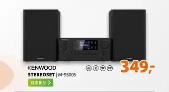 Expert Kenwood M-9500S Zwart aanbieding