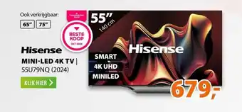 Expert Hisense 55U79NQ (2024) aanbieding