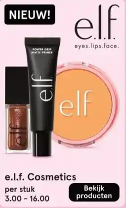 Etos e.l.f. Cosmetics aanbieding