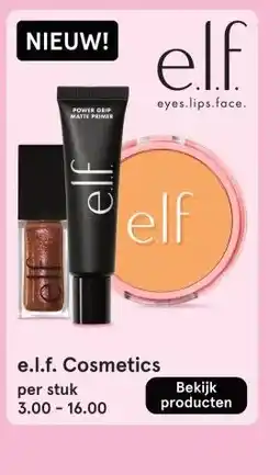 Etos e.l.f. Cosmetics aanbieding