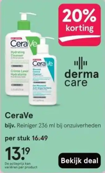 Etos CeraVe aanbieding