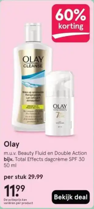 Etos Olay aanbieding