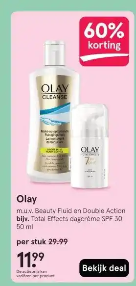 Etos Olay aanbieding