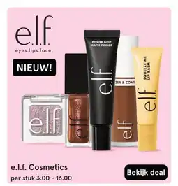 Etos e.l.f. Cosmetics aanbieding