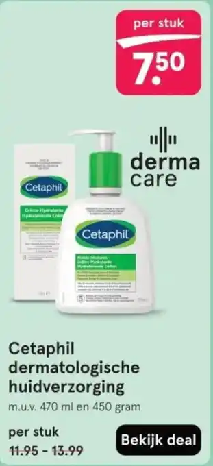 Etos Cetaphil dermatologische huidverzorging aanbieding