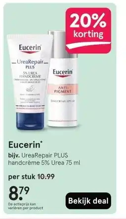 Etos Eucerin' aanbieding