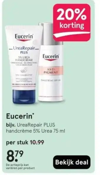 Etos Eucerin' aanbieding