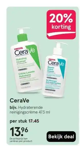 Etos CeraVe aanbieding