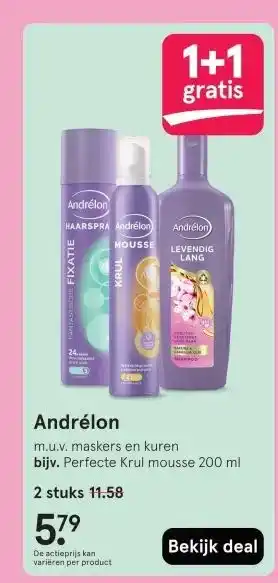 Etos Andrélon aanbieding