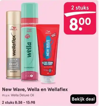 Etos New Wave, Wella en Wellaflex aanbieding