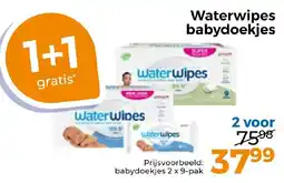 Trekpleister Waterwipes babydoekjes aanbieding