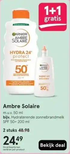 Etos Ambre Solaire aanbieding