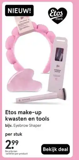 Etos Etos make-up kwasten en tools aanbieding