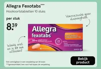 Etos Allegra Fexotabs*** aanbieding