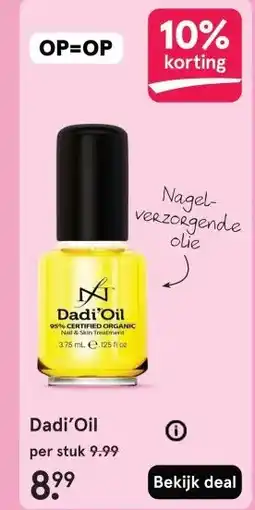 Etos Dadi'Oil aanbieding