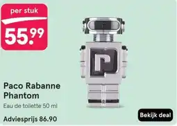 Etos Paco Rabanne Phantom aanbieding