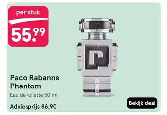 Etos Paco Rabanne Phantom aanbieding