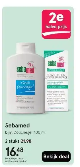 Etos Sebamed aanbieding