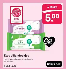 Etos Etos billendoekjes aanbieding