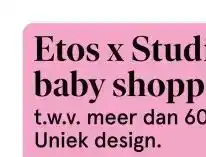 Etos Etos x Studio Noos baby shopper. aanbieding