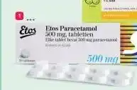 Etos Etos paracetamol aanbieding