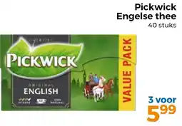 Trekpleister Pickwick Engelse thee aanbieding