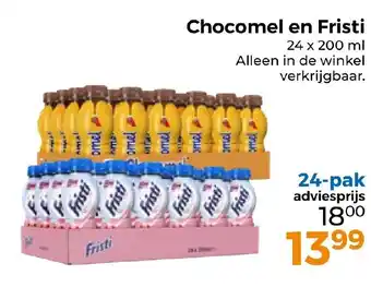 Trekpleister Chocomel en Fristi aanbieding