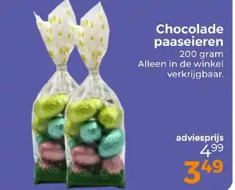 Trekpleister Chocolade paaseieren aanbieding