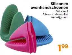 Trekpleister Siliconen ovenhandschoenen aanbieding