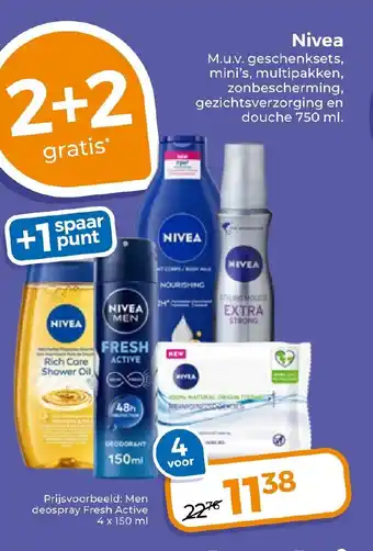 Trekpleister Nivea aanbieding