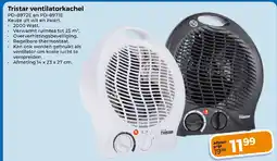 Trekpleister Tristar ventilatorkachel aanbieding