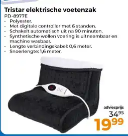 Trekpleister Tristar elektrische voetenzak aanbieding