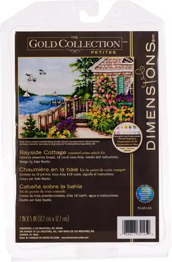 Amazon Dimensions Bayside Cottage getelde kruisstokset aanbieding