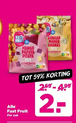 PLUS Alle Fast Fruit aanbieding