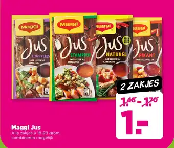 PLUS Maggi Jus aanbieding