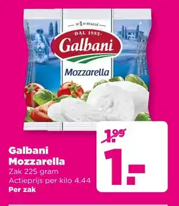 PLUS Galbani Mozzarella aanbieding