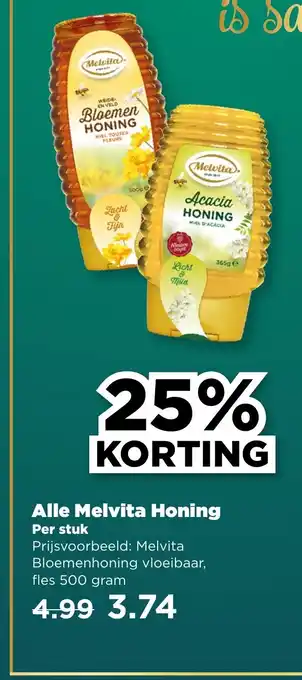 PLUS Alle Melvita Honing aanbieding