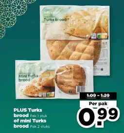 PLUS PLUS Turks brood of Mini Turks. brood aanbieding