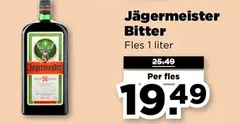 PLUS Jägermeister Bitter aanbieding