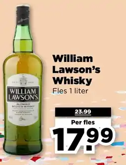 PLUS William Lawson's Whisky aanbieding