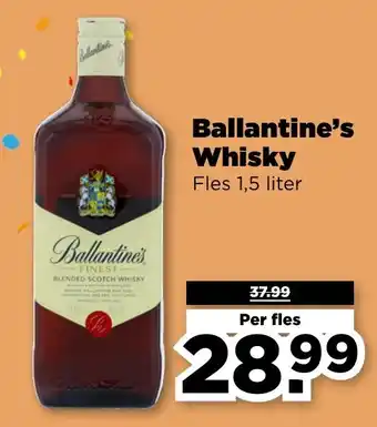 PLUS Ballantine's Whisky aanbieding