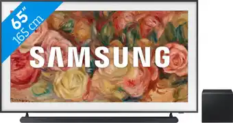 Coolblue Samsung The Frame 65LS03D (2024) + Samsung HW-S800D Zwart aanbieding