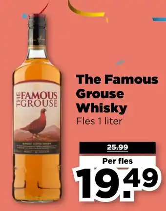 PLUS The Famous Grouse Whisky aanbieding