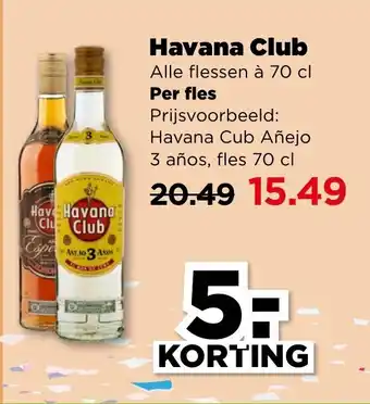 PLUS Havana Club aanbieding