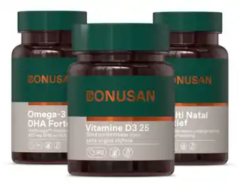 De Online Drogist Bonusan Zwanger en Borstvoeding Bundel aanbieding