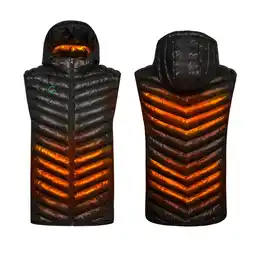 ANWB Gløde Høgge Verwarmde Heren Bodywarmer Zwart Zwart aanbieding