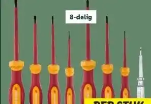 Lidl Schroeven- draaierset VDE aanbieding