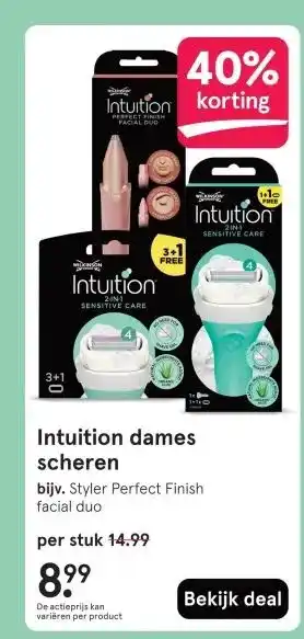 Etos Intuition dames scheren aanbieding