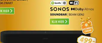 Expert Sonos Soundbar | Beam Gen2 aanbieding