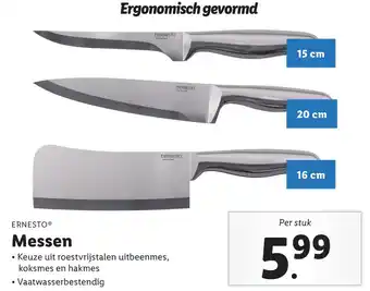 Lidl Ernesto Messen aanbieding